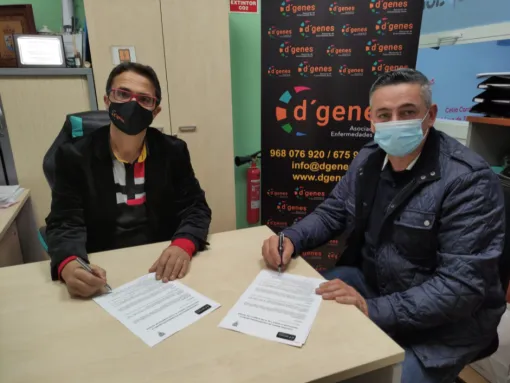 La Asociación de Enfermedades Raras D´Genes y el Olímpico de Totana han unido sus fuerzas para dar visibilidad a las enfermedades raras. 