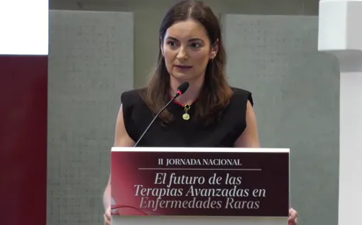 Isabel Motero, Directora General de FEDER y su Fundación, durante la clausura de la Jornada.