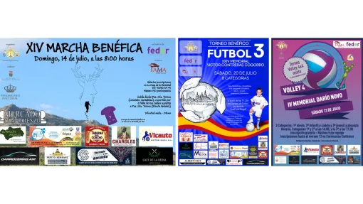 CARTELES SAN LORENZO ESCORIAL TORNEOS