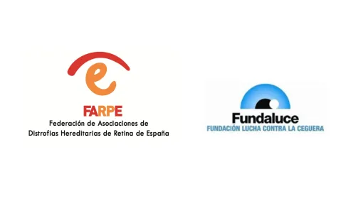 Logotipo de Fundaluce y FARPE