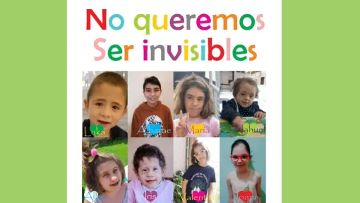 Mensaje de las familias con niños que padecen esta enfermedad: "No queremos ser invisibles"