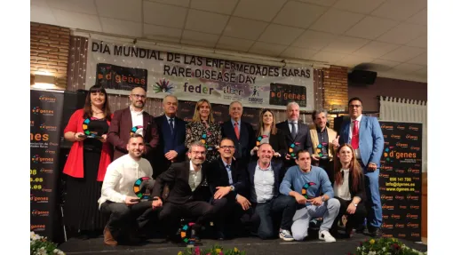 Foto de la entrega de premios