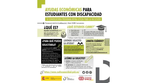 Infografía para solicitar la ayuda.