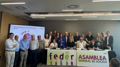 Representantes de la JD y Patronato de FEDER