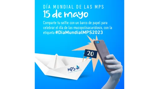 Barco de papel con logo MPS