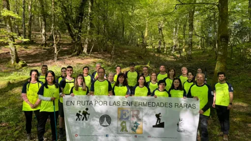 Foto de los asistentes a la ruta