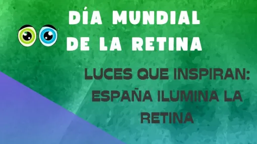 Cartel de divulgación del Día Mundial de la Retina