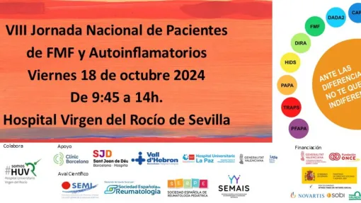 VIII Jornada Nacional de Pacientes de FMF y Autoinflamatorios.