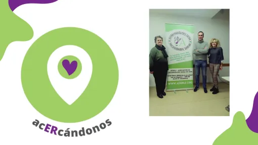 Foto del encuentro con la Asociación de Enfermedades Raras de León (ADERLE)