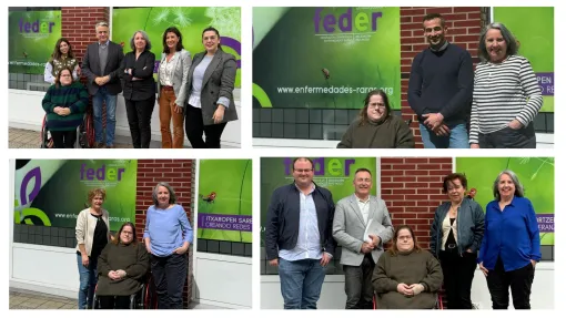 Collage de fotografías tras las reunione smantenidas.
