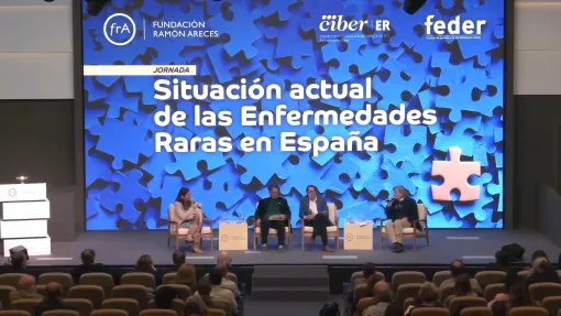 Fotografía durante la primera mesa de pacientes.
