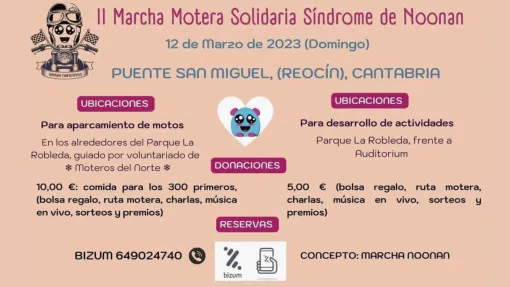 II marcha motera sindrome de noonan