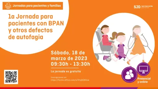 1ª Jornada para pacientes BPAN y otros defectos de autofagia