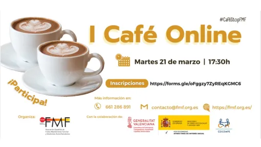 I café online de primavera