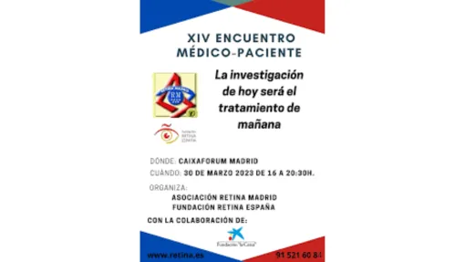 XIV Jornada Científicas sobre terapias en Distrofias de Retina y otras enfermedades raras con afectación visual: “La investigación de hoy será el tratamiento de mañana”