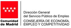 Logotipo de conserjeria-economia-empleo-competitivibad-madrid